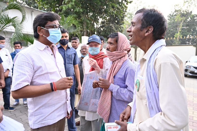 मुख्यमंत्री हेमन्त सोरेन से आम लोगों की मुलाकात