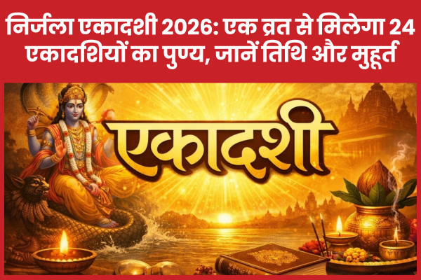 निर्जला एकादशी 2026: एक व्रत से मिलेगा 24 एकादशियों का पुण्य, जानें तिथि और मुहूर्त व्रत