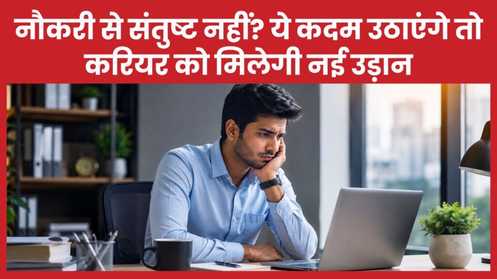 नौकरी से संतुष्ट नहीं? ये कदम उठाएंगे तो करियर को मिलेगी नई उड़ान नौकरी