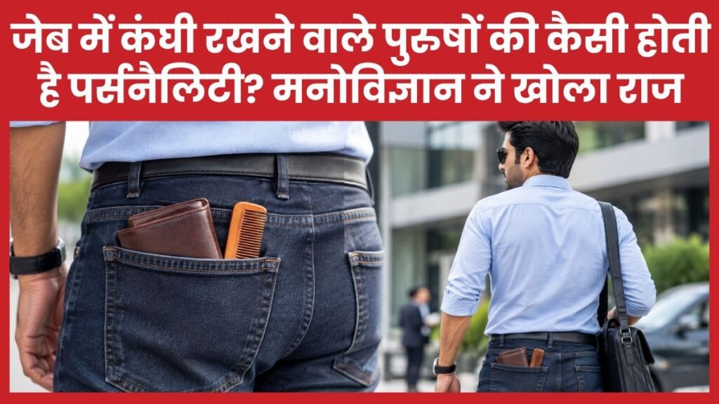 जेब में कंघी रखने वाले पुरुषों की कैसी होती है पर्सनैलिटी? मनोविज्ञान ने खोला राज कंघी