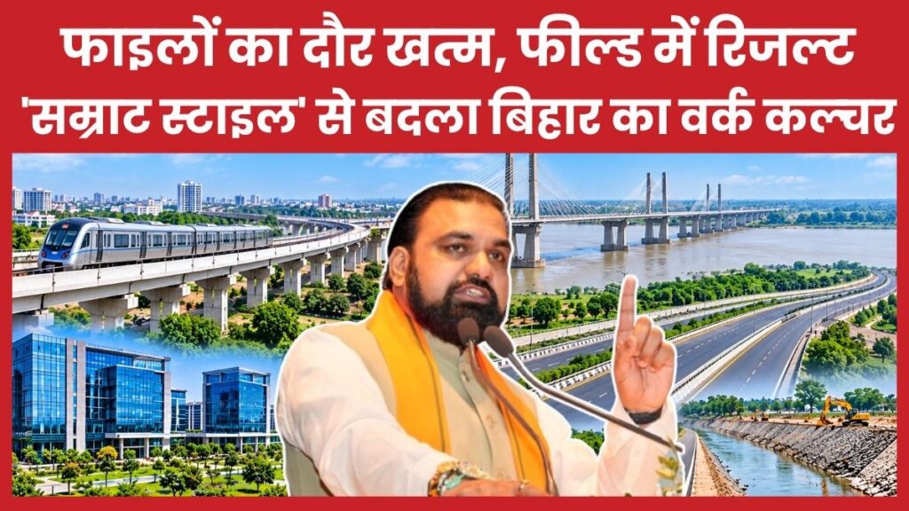 फाइलों का दौर खत्म, फील्ड में रिजल्ट… ‘सम्राट स्टाइल’ से बदला बिहार का वर्क कल्चर बिहार