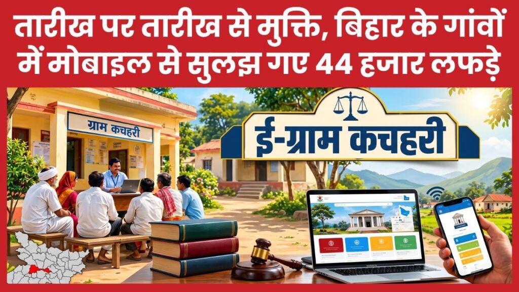 तारीख पर तारीख से मुक्ति, बिहार के गांवों में मोबाइल से सुलझ गए 44 हजार लफड़े
